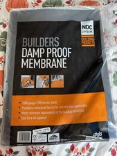 Damp Proof Membrane Builders. NDC Polipak. Building Products.3 m_4m