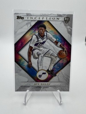 Ace Bailey 2025-26 Topps Inception Base Rookie RC Utah Jazz #72
