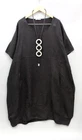Moonshine linen dress balloon dress size 48 50 52 lagenlook size 4 black