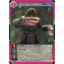 Gate Ruler TCG 2021GB03-093 ★★ Bio Corps Predabear GB03 – Aces of the Cosmos, As
