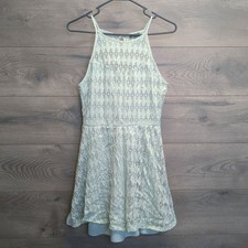 Lily Rose Strappy Lace Mini Dress Women's Size Medium