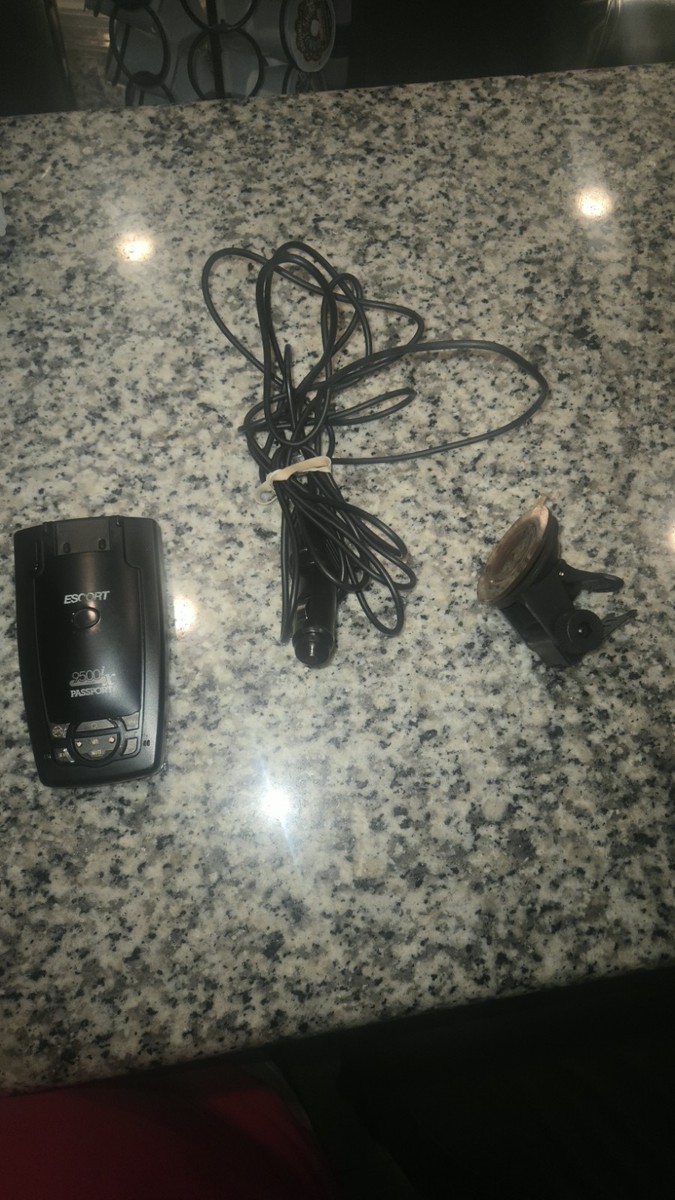 Escort Passport 9500ix Radar Detector - Black for sale online | eBay