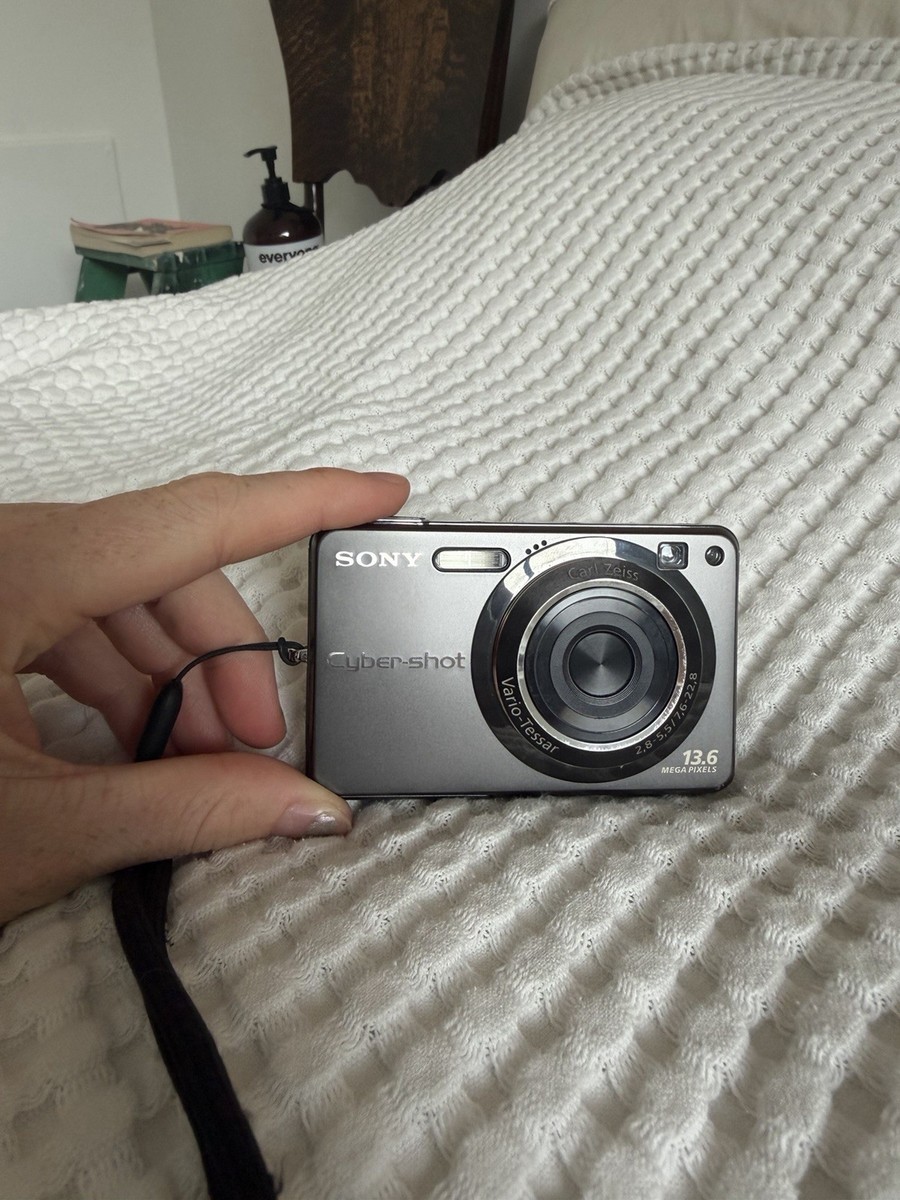Sony Cyber-shot DSC-W300 13.6MP Digital Camera - Black for sale