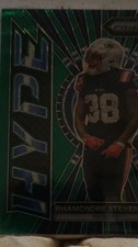 2023 Panini Prizm Football Hype Green Prizm Rhamondre Stevenson #H-13 Patriots