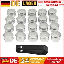 17mm Radschrauben Radmuttern Bolzen FÜR VW Chrom FÜR AUDI FÜR ALLE MODELLE
