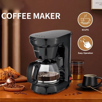 MARKENLOS Filterkaffeemaschine Kaffeemaschine Kaffee Kaffeefiltermaschine Schnellbrauung