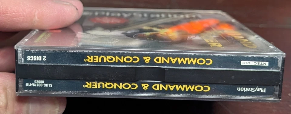 1995 PS1 Command & Conquer Sony PlayStation 1 Black Label, *NO MANUAL* NTSC - Image 4 of 4