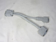 Apple IIe, Y-Cable Splitter, II, for Joystick and Disk Drive, 590-0703-A, Nice