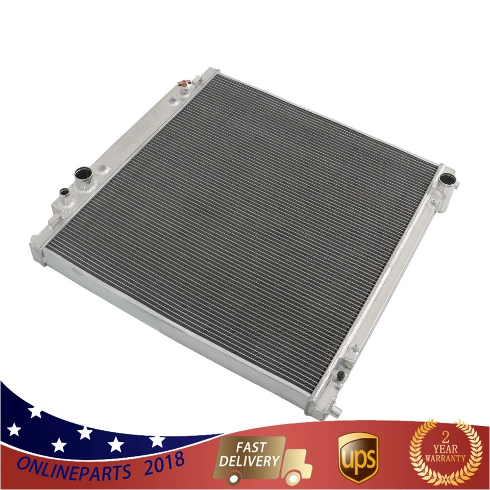 Radiador de 3 filas 1999-2005 para Ford Excursion F350 F450 F550 Super Duty 7,3 L 6,8 L Foto 4 de 4