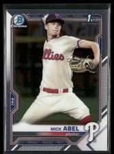 2021 Bowman #BCP-42 Mick Abel Chrome Prospects