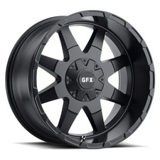 17x9 G-FX TR-12 Matte Black Wheel 5x5/5x5.5 (0mm)