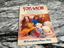 TOYS GALORE SEWING PATTERN - ISABELLA 24" VICTORIAN RAG DOLL LION PUPPY KITTENS