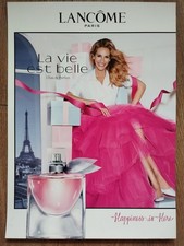 ORIGINAL ADVERTISING 2019 JULIA ROBERTS LANCOME Perfume