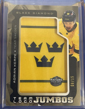 2025-26 UD Black Diamond TEAM LOGO JUMBO 4 NATIONS SWEDEN 08/15 Adrian Kempe