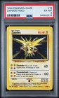 1999 POKEMON BASE SET UNLIMITED #16 ZAPDOS-HOLO PSA 6