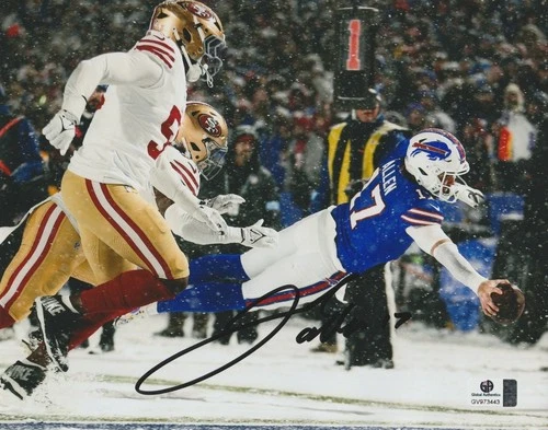 Josh Allen Buffalo Bills Signed Autographed 8x10 Photo with COA