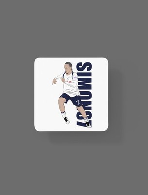Tottenham Cartoonist Xavi Simons Fan Made MDF Untersetzer