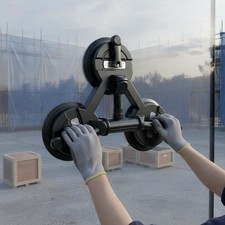 Triple Suction Cup Lifter High Load Capacity Industrial Tool Long-Lasting
