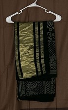 Women's Fancy Cotton Silk Dupatta with Bandhani Print One Size Color- Green