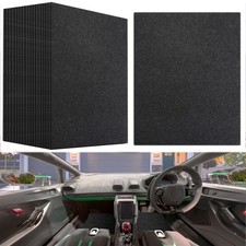20PCS Black Disposable Car Floor Mats 19.6x15.7 Inch Heavy-Duty Automotive Fl...