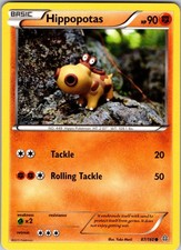 Hippopotas Common XY - Primal Clash 87/160 HP on eBay