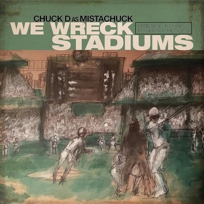 Chuck D - We Wreck Stadiums [Used Very Good Vinyl LP] Clear Vinyl