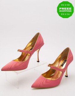 RRP€682 DOLCE & GABBANA Mary Jane Court Shoes US9 UK6 EU39 Made in Italy