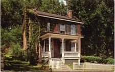 Grant's Pre-War Home, Galena, Illinois Postcard Free Shipping