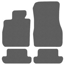 Velour Fußmatten für BMW 8 G14 G15 Cabrio, Coupe 2019-..., Graphit x14 Rand