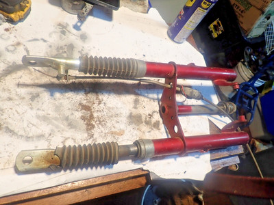 1969 -1970 Honda Z50a Z 50 Mini Trail Hardtail Front Forks/Front Suspension