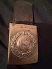 ✚7534✚ German Prussian M1915 WW1 Belt Buckle enlisted men.Bunker Relic.Very Rare — photo 8