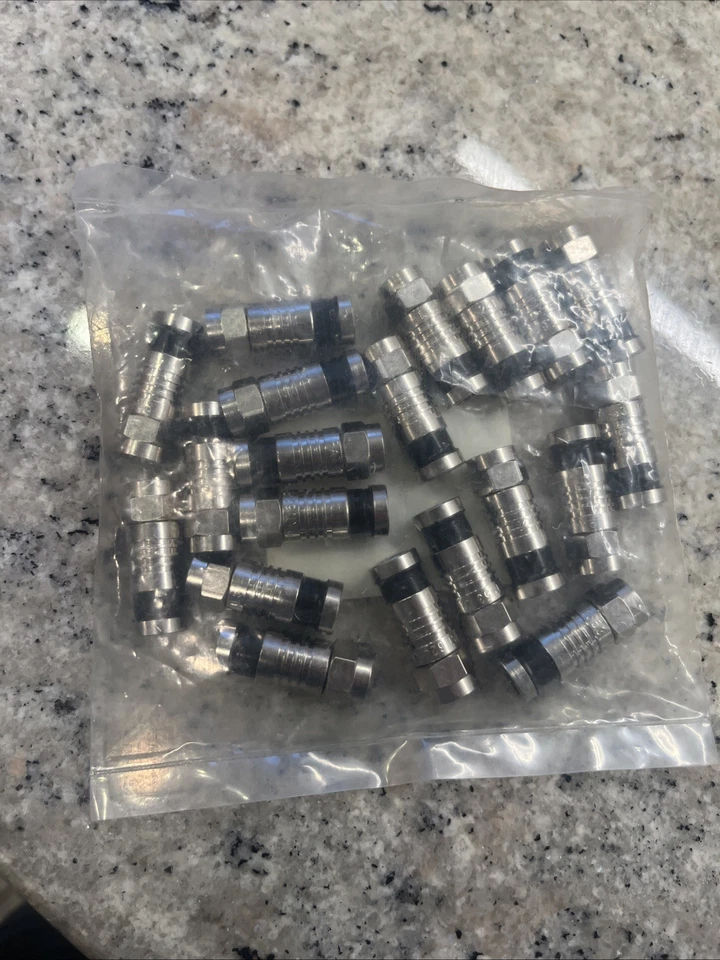 Impact Acoustics 41129 F Compression Connector Rg59, 20 Pack - Image 3 of 3