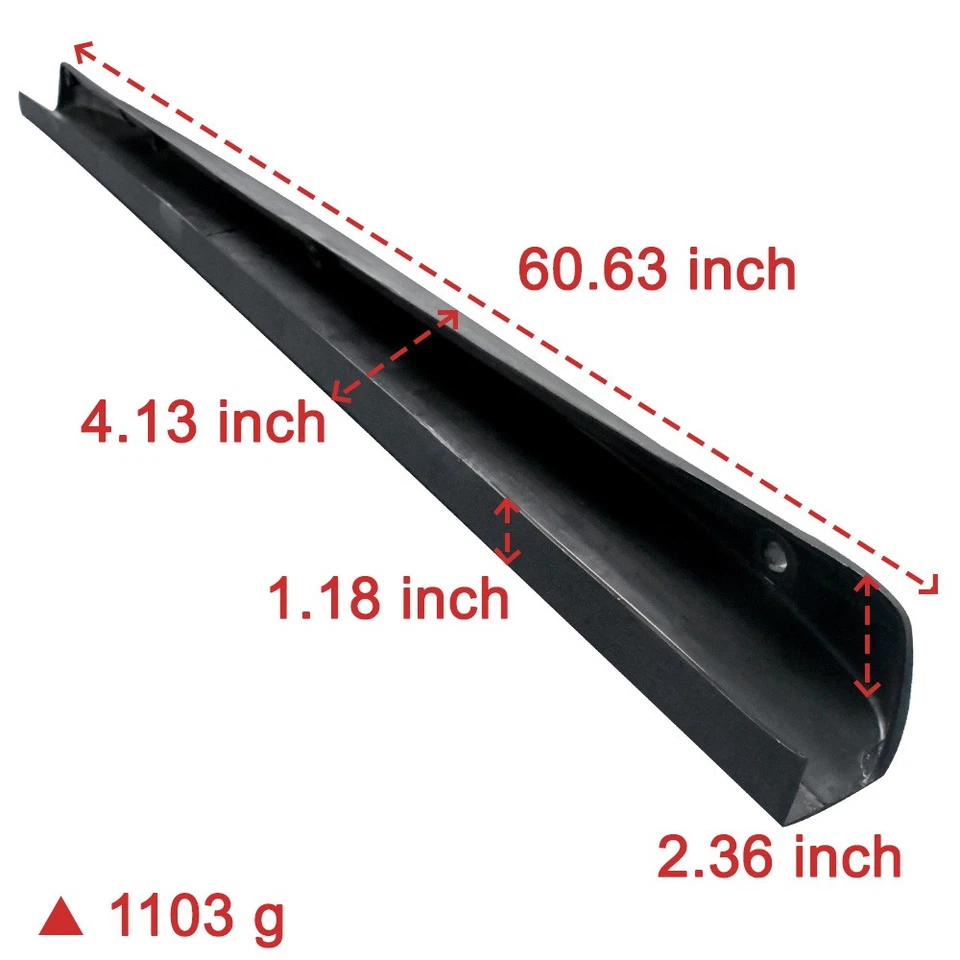 Moldura de puerta trasera para Chevy Silverado GMC Sierra 1500 2500 1999-2006 15932247 Foto 2 de 4