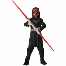Darth Maul Deluxe Disney Star Wars Movie Book Week Child Boys Costume 3-5