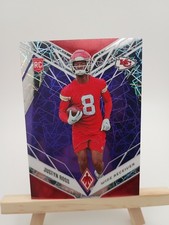 Justyn Ross 2022 Panini Phoenix Purple Lazer RC SN #/99 #152-CHIEFS