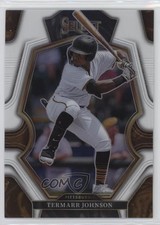 2023 Panini Select Premier Level White Prizm 22/149 Termarr Johnson #180 10x2