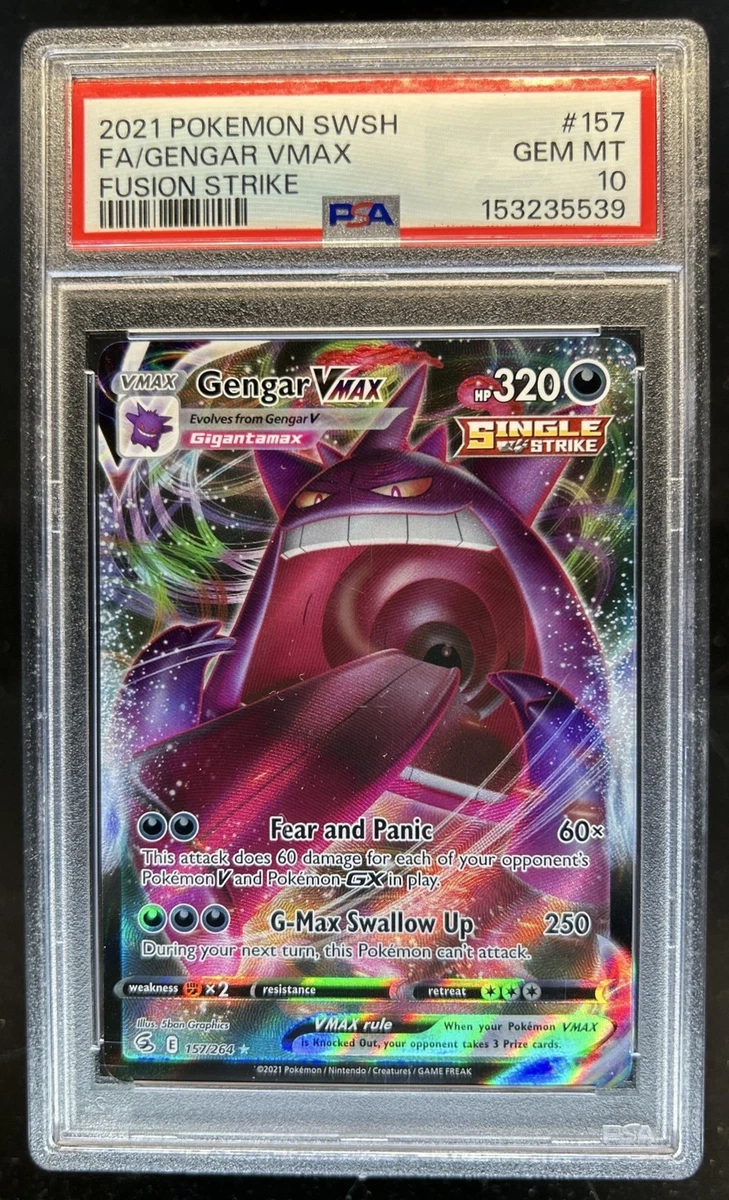 Gengar VMAX Pokémon TCG Cards for sale | eBay