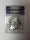 ANACS Authenticated BU 1887 Morgan Silver Dollar Legends of The Comstock Lode