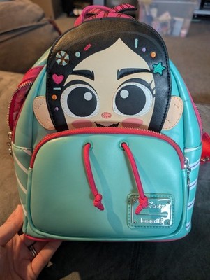 Loungefly Teal Green Retro Van Mini Backpack Fillmore Cars Disney Pixar Loungefly Mini Backpack | Get  main image 4