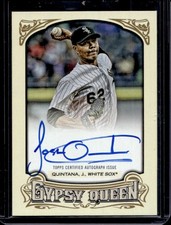 2014 Topps Gypsy Queen Jose Quintana Auto Autograph #GQA-JQ White Sox