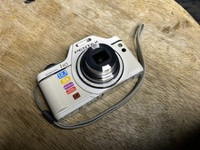 Pentax Optio I-10 12.1MP WHITE Digital Camera TESTED Working NO CHARGER READ