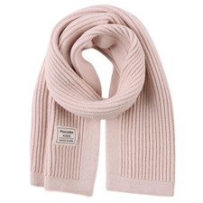 Kids Scarf Soft Warm Knit Neck Warmer Winter Classic Scarf Boys Girls