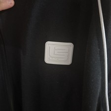 Nike LeBron James Black Tracksuit Jacket with White Stripe - Men's Activewear