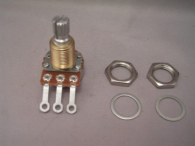 Bourns, Mini Pot A500K, Audio Taper, For Guitar-Amp-Etc.-Fast USA Shipping