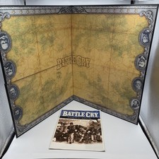 Battle Cry Board Game Board And Gameplay Manual Instructions Replacement