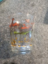 Vintage Pheasant Hunting Glass
