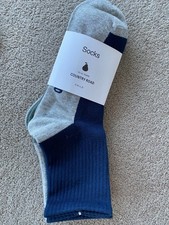 New Country Road Child Kids Kid's Boy's Teen Teens Socks 10-14 Years - 3 Pairs