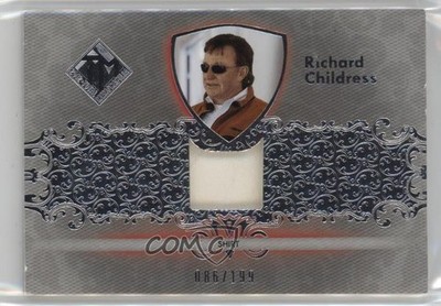 2012 Total Memorabilia Single Swatch Silver 86/199 Richard Childress HOF 0ii1