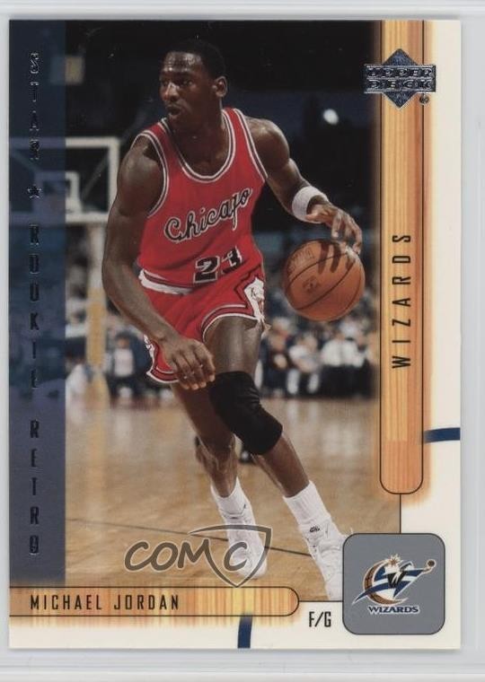 2001-02 Upper Deck Star Rookie Retro Michael Jordan (Dribbling) #450 HOF 06xk