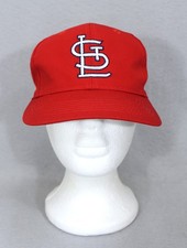 St. Louis Cardinals VTG 1990s Twins Enterprise Snapback Red Baseball Cap Youth